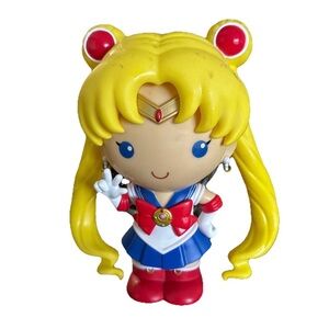 Sailor Moon Usagi Chibi Coin Bank By Monogram Sold Out Plastic 10 Inches Tall
